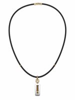 Halskette Zancan Herr in Gold Zaffiro EXC004GB